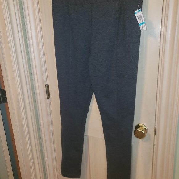 NWT Sz 16 International Concepts Heather grey pant - Picture 3 of 4